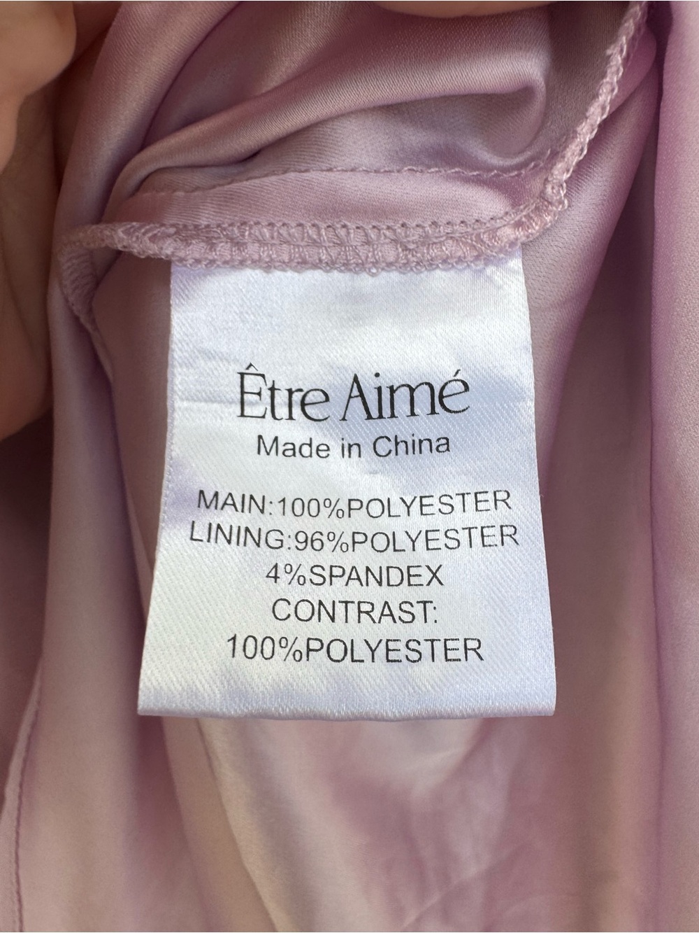 Être Aimé Women’s Daphne Gown in Pink & Black Size Large - Picture 7 of 7